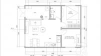 Tư vấn thiết kế nhà cấp 4 đơn giản, chi phí rẻ, diện tích 48 m2 Tư vấn thiết kế nhà cấp 4 đơn giản, chi phí rẻ, diện tích 48 m2