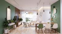 Căn hộ 3 phòng ngủ cuốn hút nhờ trang trí thêm những mảng xanh tinh tế Căn hộ 3 phòng ngủ cuốn hút nhờ trang trí thêm những mảng xanh tinh tế