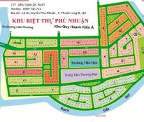 án đất KDC Phú Nhuận, p. Phước Long B, quận 9