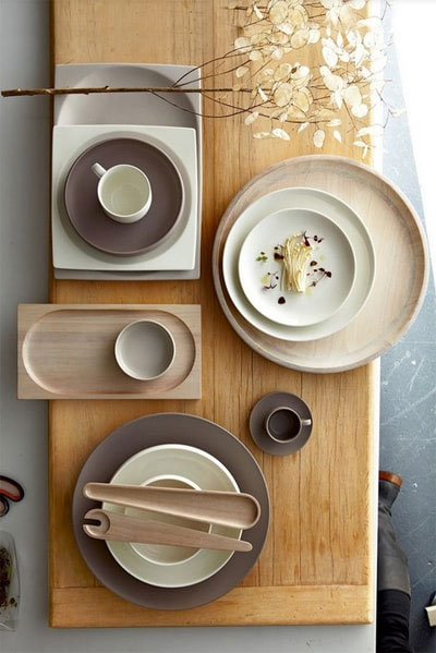 Bát đĩa được sử dụng trong cuộc sống thường ngày của người Nhật rất được chú trọng và thường vô cùng tinh tế thiết kế nhà ở