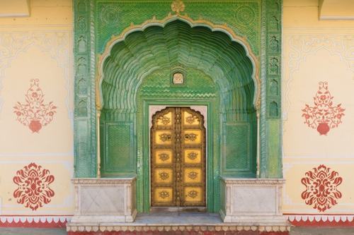 Chiêm ngưỡng những cánh cửa độc đáo từ khắp nơi trên thế giới5 Cánh cửa tại Rajasthan, Ấn Độ