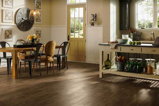 Những gam màu trung tính sẽ mang đến sự ấm cúng cho không gian bếp tư vấn xây dựng