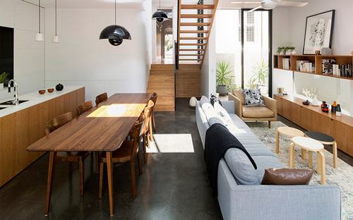 Thiết kế căn nhà 2 tầng sang trọng, thông thoáng tại Sydney4 Ngôi nhà có tổng diện tích khoảng 170m2