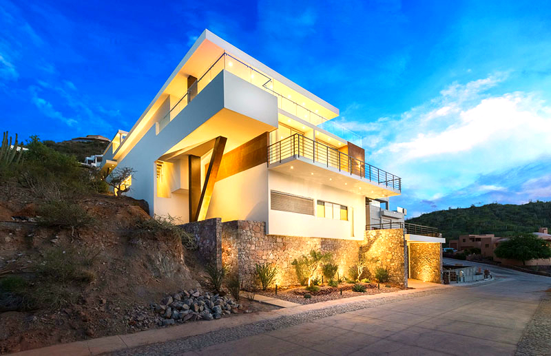 Ngôi nhà với phong cách nghỉ dưỡng độc đáo ở Mexico1 Ngôi nhà đã được chia thành 2 phần rõ rệt