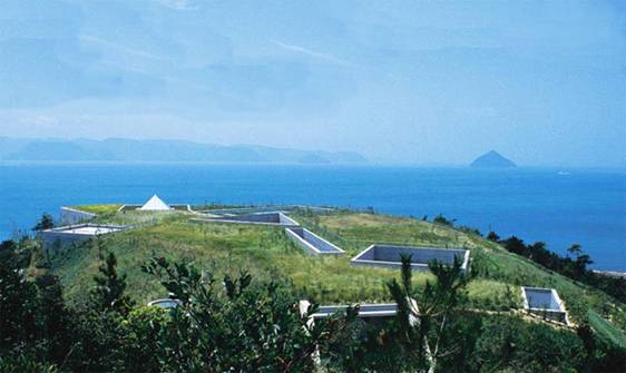 Những hình ảnh bạn đang nhìn thấy là Bảo tàng "chôn" dưới lòng đất tại Naoshima, Nhật Bản kiến trúc đẹp