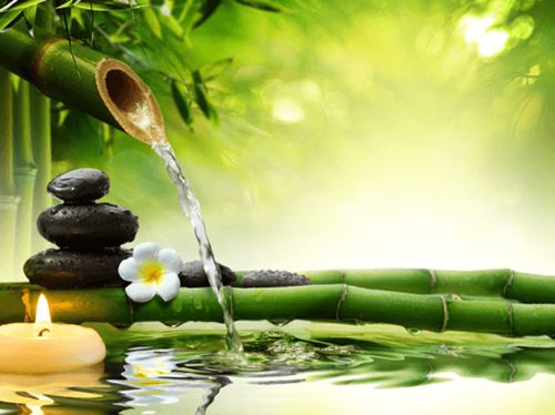 Để đón tài lộc, nên đặt đài phun nước theo hướng nước chảy vào nhà phong thủy