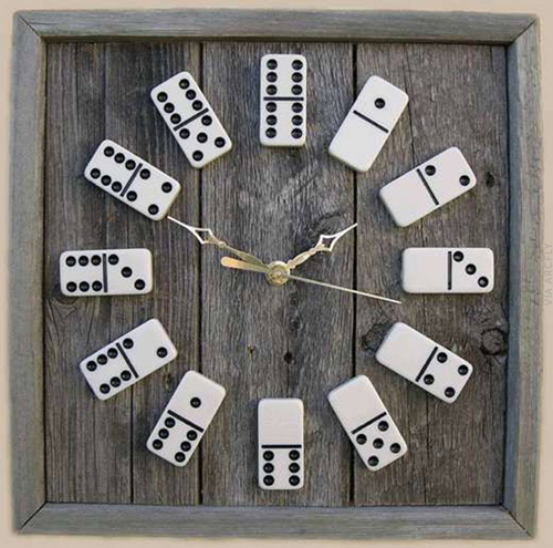 Bạn hoàn toàn có thể hô biến những quân bài domino thành các con số chỉ giờ đồng hồ đồng hồ đẹp