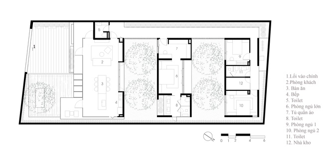 KTS Nguyễn Hoàng Mạnh và các cộng sự tại MIA Design Studio gọi đó là nhà hộc kéo nhà đẹp