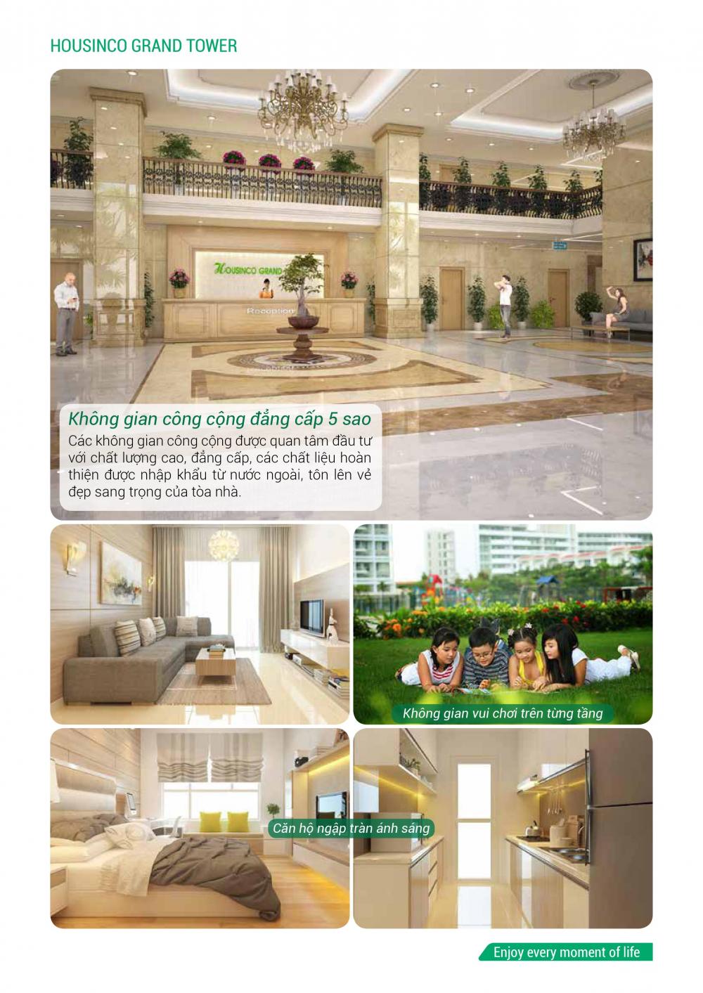 Tiện ích hoàn hảo ở Housinco Grand Tower