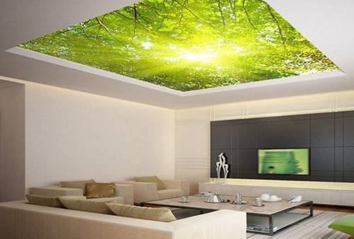 Hiệu ứng của đèn Led tạo cho người xem có cảm giác như căn phòng rộng và không còn bị ngăn cách không gian với các bức tường bê tông Nhà đẹp