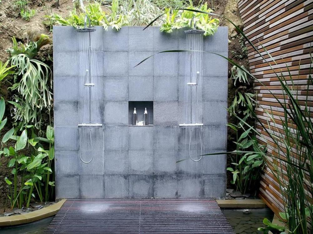 Trải nghiệm tuyệt vời nhất mà kiểu nhà tắm này mang lại chính là sự gần gũi, cảm giác thư giãn tuyệt đối được thả hồn vào thiên nhiên xanh mát Kiến trúc