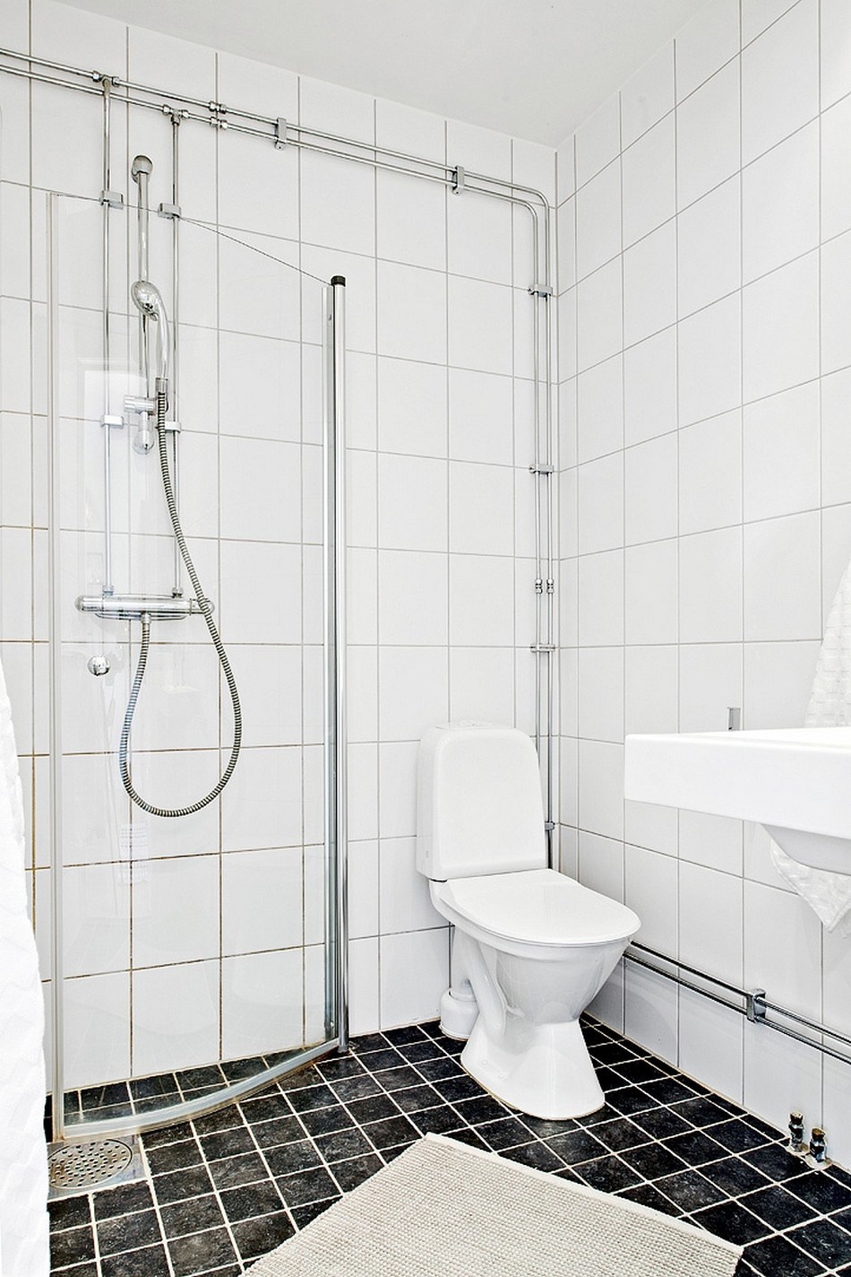Phòng tắm nhỏ nhắn vừa đủ cho căn hộ 36m2 Phòng đẹp