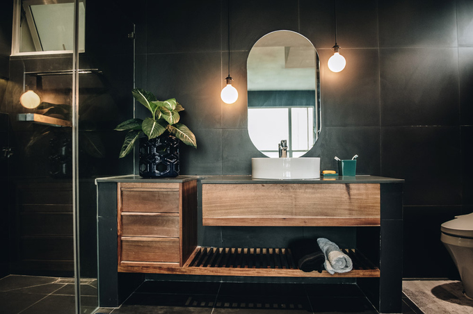Để hoàn thiện căn hộ, anh Hải gặp nhiều khó khăn, nhất là trong việc quản lý thợ Kiến trúc nhà đẹp