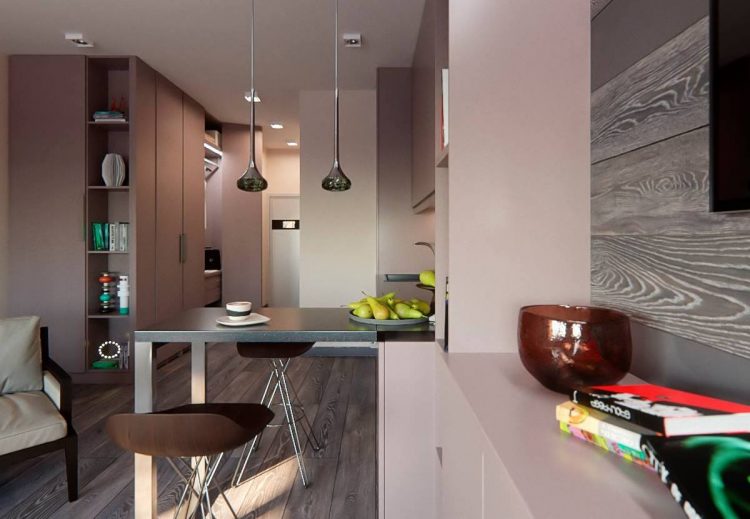 Chiếc bàn nhỏ được thiết kế đơn giản với 1 đầu được vít cố định vào kệ bếp là góc ăn uống lý tưởng hày bàn làm việc, chỗ đọc sách lý tưởng Nhà ở
