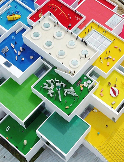 Trung tâm trưng bày và trải nghiệm của hãng Lego ở Billund (Đan Mạch) do BIG thiết kế Phòng đẹp