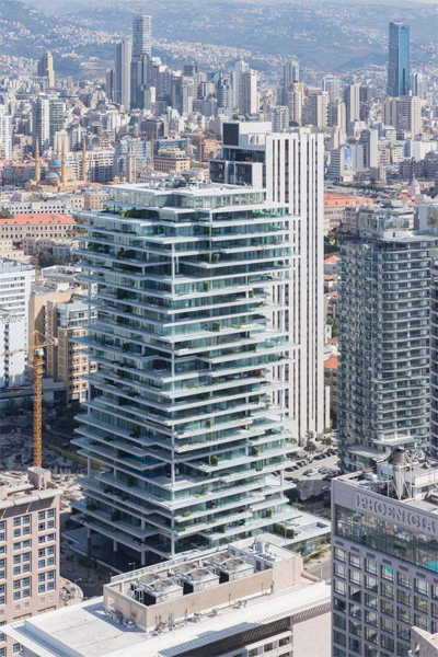 Tòa cao ốc ở Beirut (Li Băng) do công ty Herzog & de Meuron thiết kế Công trình