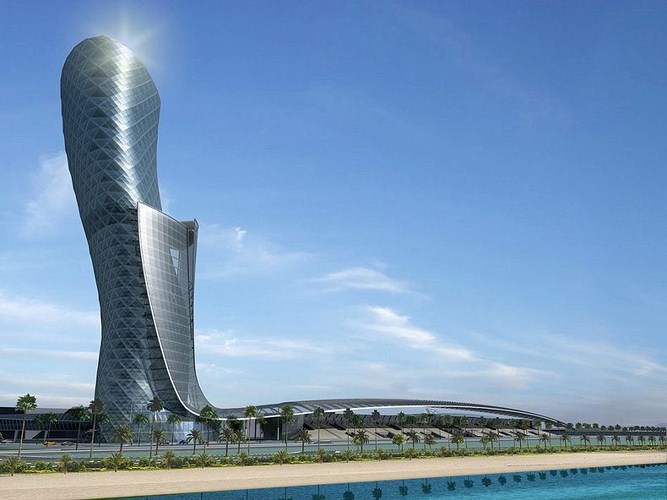 Tòa tháp nghiêng 18 độ về hướng tây, gấp 4 lần tháp nghiêng Pisa, Ý Công trình