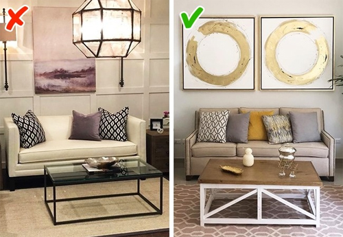 Theo Brightside, dù những chiếc bàn kính khiến cho căn phòng trông thanh lịch hơn nhưng nó cũng có một số nhược điểm. Bề mặt kính sẽ dễ dàng in dấu vân tay và nguy hiểm nếu trong nhà bạn có trẻ nhỏ hiếu động Nhà ở đẹp