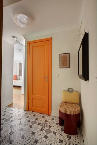 Căn hộ có diện tích 35m2 thuộc về một nhà giáo trẻ Kiến trúc