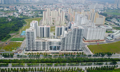 Khu tái định cư Bình Khánh. Ảnh: Quỳnh Trần BĐS Tp.HCM