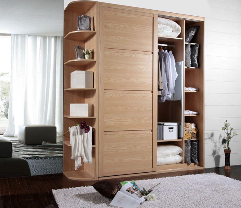 Nên chọn tủ quần áo có gam màu nhẹ nhàng, không quá đậm hoặc chói chọn tủ quần áo