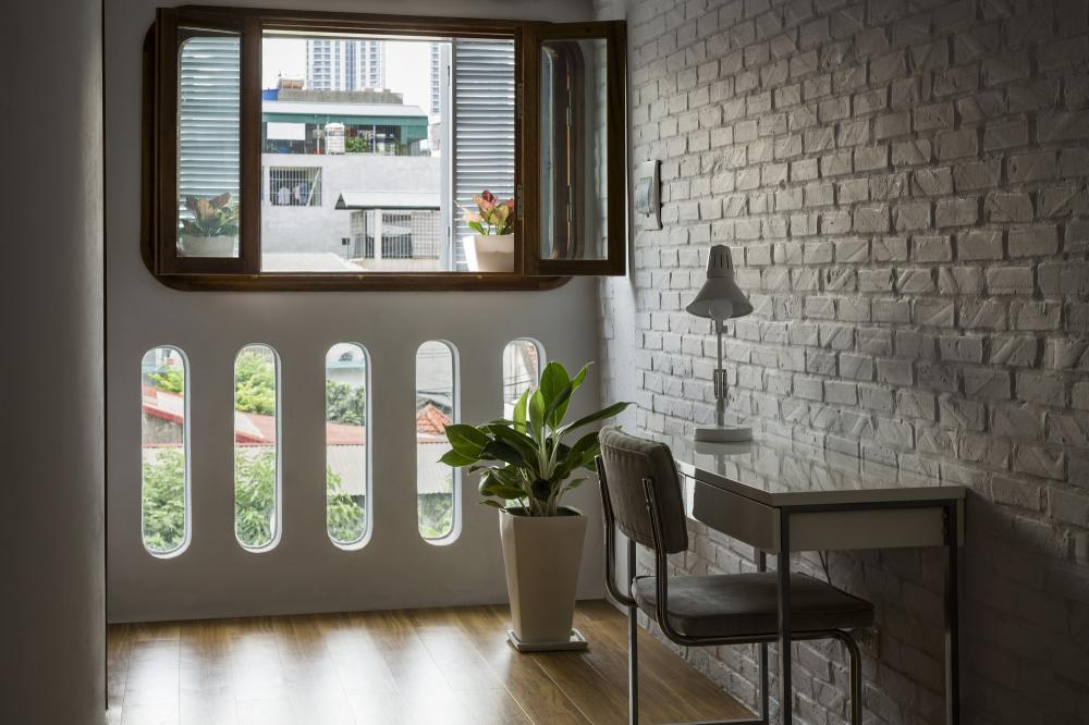 Góc nhà nhỏ đẹp như tranh nhờ lam tường độc đáo phía mặt tiền nhà nhỏ đẹp