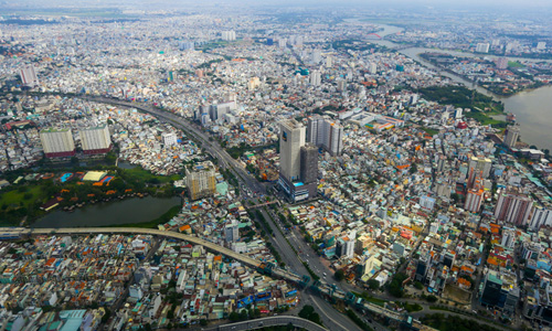 Thị trường bất động sản Tp.HCM nói riêng và cả nước nói chung đang bước vào giai đoạn giảm tốc. Ảnh: Quỳnh Trần thị trường bất động sản giảm tốc