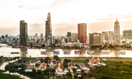 Tp.HCM tạm thời hạn chế các dự án nhà ở mới tại khu trung tâm và các quận nội thành Tp.HCM. Ảnh: Lucas Nguyễn hạn chế phát triển dự án bất động sản