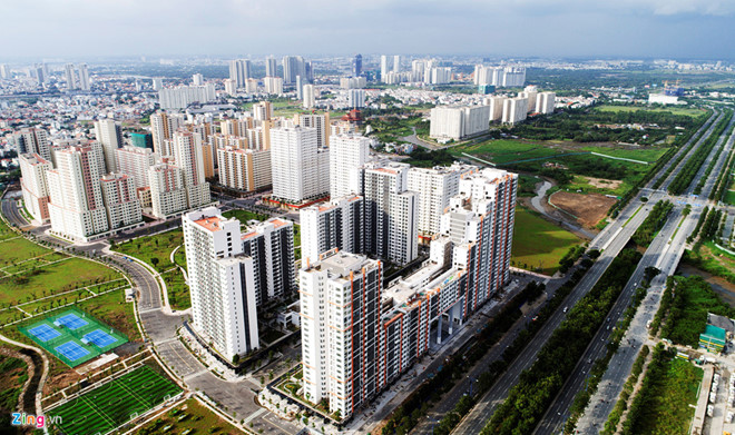 Người dân Tp.HCM có nhu cầu cao nhất với phân khúc nhà ở hạng C trong khi tại Hà Nội lại là nhà ở hạng B. Ảnh: Lê Quân. nhu cầu nhà ở tại Hà Nội và Tp.HCM