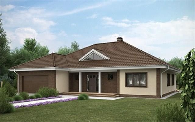 Nhà cấp 4 mái ngói thiết kế theo hơi hướng truyền thống Nhà cấp 4 mái ngói