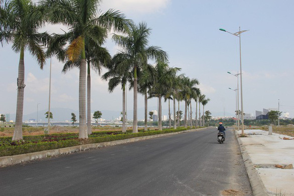 Trong ảnh: vị trí mà các đối tượng làm giả công văn nói sẽ xây cầu Bùi Tá Hán nối với Hòa Xuân giá đất Đà Nẵng