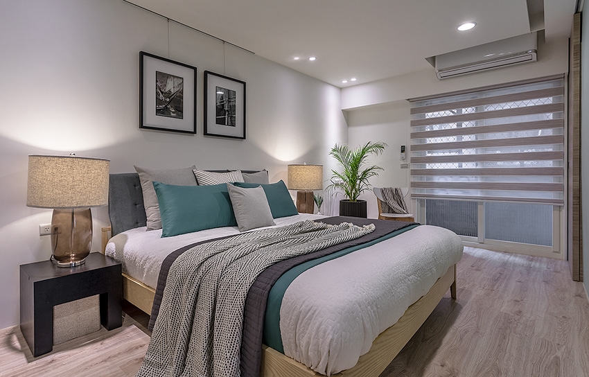Thiết kế phòng ngủ đơn giản màu trung tính phòng ngủ đẹp
