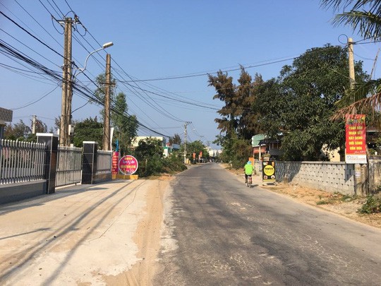 Một góc thị xã Điện Bàn, nơi xuất hiện thông tin sẽ sáp nhập vào TP. Đà Nẵng Một góc thị xã Điện Bàn