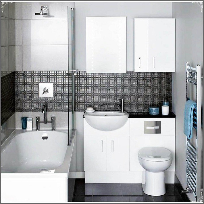 Dù phòng tắm nhỏ bạn vẫn có thể sắm cả bồn tắm nằm trong mẫu thiết kế bồn cầu siêu đa năng này. bồn cầu siêu đa năng